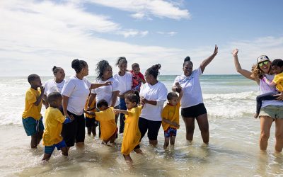 A Day at the Beach-Sinethemba’s Special Needs Children Enjoy the Ocean