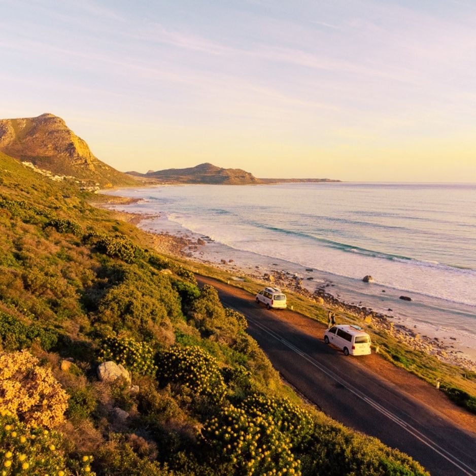Surf and adventure tour exploring Cape Town's coastline with Stoked Surf.